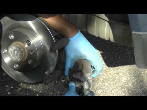 VW Golf Jetta Rear Brake Pads and Rotor Disc Change Simple & Easy