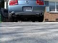 2005 Mustang GT before and after exhaust change... FRPP STINGERS w Stock H-PIPE