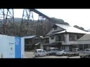 余部鉄橋と川戸屋