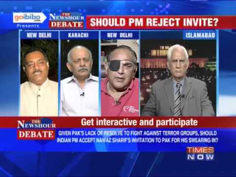 Invite - In a debate moderated by TIMES NOW's Editor-in-Chief Arnab Goswami, panelists -- Subramanian Swamy, President, JP; Retd Colonel Anil Kaul, Vr C; Mahroof Raza...