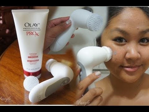 how to use olay pro x acne