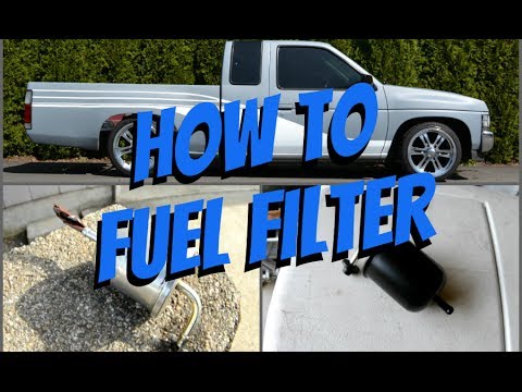 How to Install a Nissan Hardbody Fuel Filter