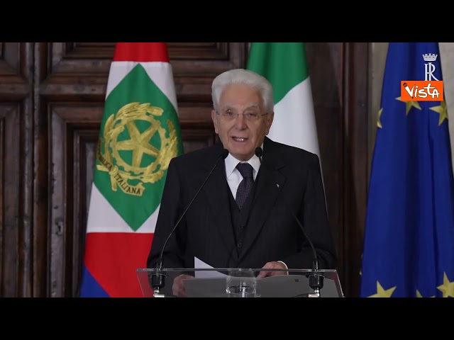 Mattarella: 4 novembre monito a non prendere strada della guerra