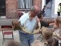 Oude Baronnen opent speelstraat met getoeter !