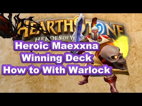 Heroic Maexxna Winning Deck How To WOWHOBBS ~ Curse of Naxxarmas Hearthstone Guide