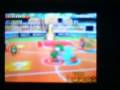 Mario Hoops: Mario Bos + Yoshi vs. Diddy, Daisy, and Bowser Jr.