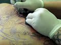 gontran seconde séance tattoo par laurent, chez calypso vid3