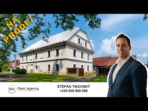 Video Jedinečný víceúčelový komplex v Hrušové – prostor, který propojí vaše podnikání i život.