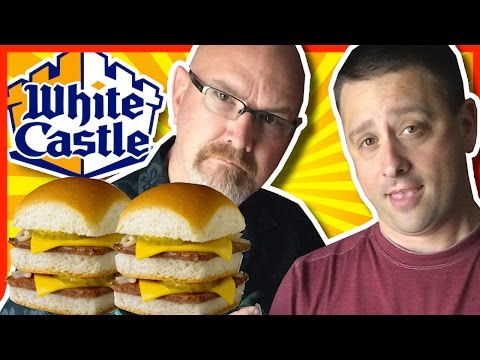White Castle Double Cheese Sliders with Chuck From The Bronx