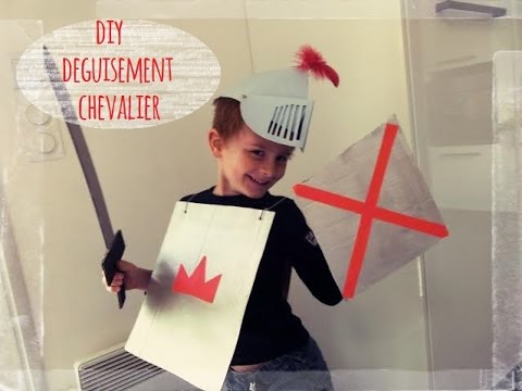 tuto deguisement chevalier diy