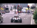 HD Video - Mark Webber Parliament Square F1 Pit Stop Red Bull Racing