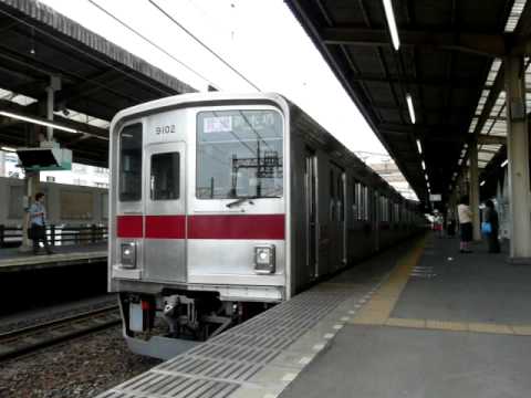 東武9000系9102F（リニューアル車）　川越