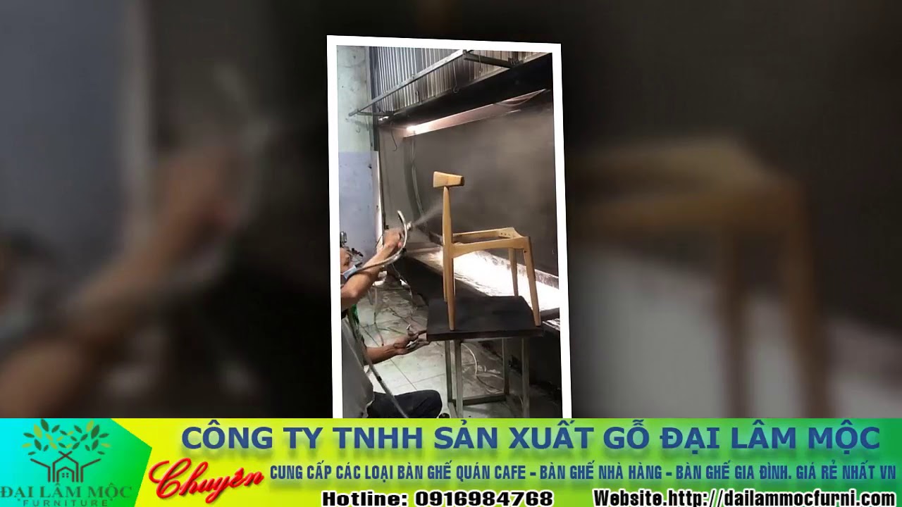 Công ty sản xuất bàn ghế gỗ xuất nhập khẩu