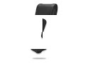 Carrymobile Leather Case for Nokia 2630 - Flip Type (Black)