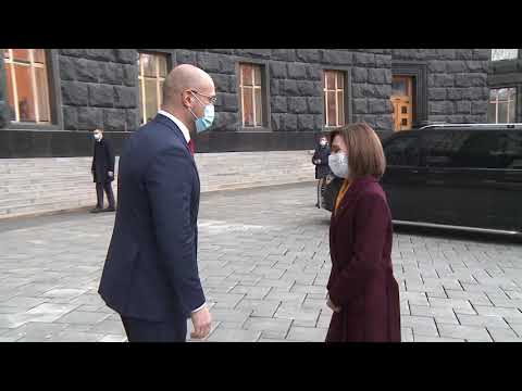 Probleme de actualitate bilaterală, discutate de Președintele Republicii Moldova, Maia Sandu, cu Prim-ministrul Ucrainei