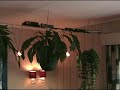 Model railroad in living room