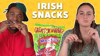 We Tried Irish Snacks 🇮🇪☘  Taste Test  Foo