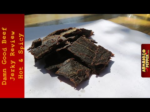 Damn Good Beef Jerky Hot & Spicy Review | Armadillo Pepper Damn Good Beef Jerky Hot & Spicy Review | Armadillo Pepper