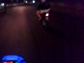 Paperino in motorino/Donald duck on a bike