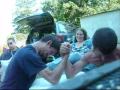 me my bro tom kyle arm wrestling( not for kids)