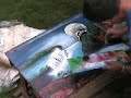 tableau � la bombe le lion