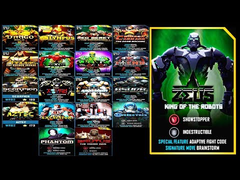 Real Steel WRB SUPERBOTS + BRUTUS VS ZEUS - KING ROBOTS NEW (Живая Сталь)