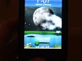 iPhone Lockscreen Animated Weather w/ 6 Day Forcast