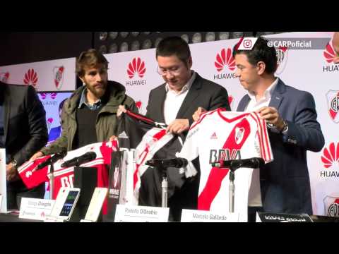 Presentación alianza River y Huawei