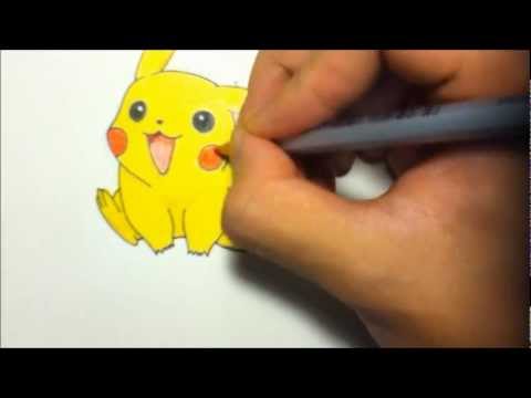 how to draw pikachu