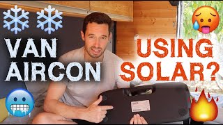 HOW TO COOL YOUR VAN - Vanlife AIR-CONDITIONING with Solar // Testing the ZeroBreeze Mark2 by Nate Murphy
