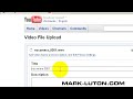 www.thatvidguy.com ............ This is Video part 3 of the process on how to make a video with no camera, microphone or legal music access. Save the project into a WMV file at between 6-10Mb and no longer than 5 mins or people tend to get bored. To upload a video, go to your Youtube homepage or any video page in Youtube as long as you are logged on, click the orange UPLOAD button in the top right-hand corner. video marketing how to make a video for you tube without a camera how to make a ...