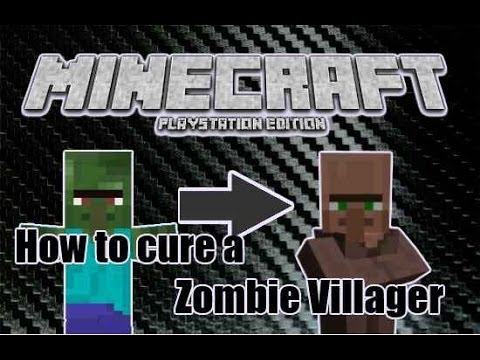 how to cure zombie villagers ps3