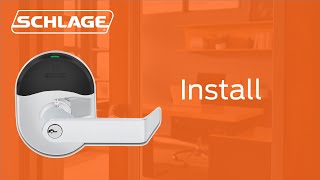 How to Install Schlage NDE Series Wireless Lock