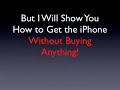 How I Got a Free iPhone 3G