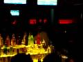 Mike Lowell, Dustin Pedroia and Kevin Youkilis storm the Bar