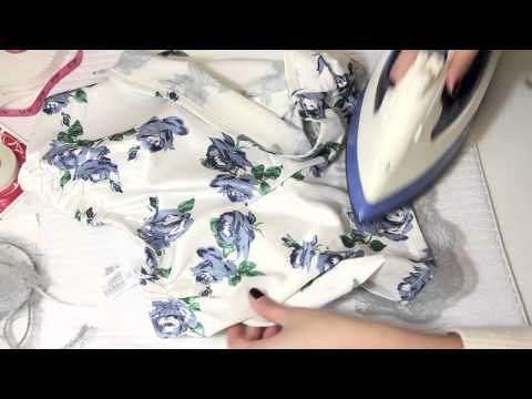 how to fasten a lace up dress