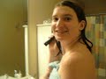 Wow...in a towel