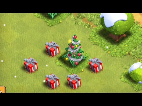how to grow xmas tree in clash of clans