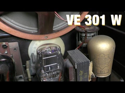 Telefunken VE301 W Volksempfänger - Radiotechnik ei ...