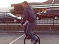 garret on the unicycle