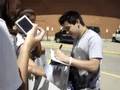 David Archuleta-Detroit 7/24/08-I'm left handed