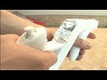 Watch in High Definition! Classic Game Room HD reviews the Nintendo Wii ZAPPER gun add-on for the Wiimote to use with shooting games like House of the Dead Overkill and Link's Crossbow Training! Shoot zombies and happy, child-friendly creatures with this Japanese-produced white, molded piece of plastic that magically transforms your Wii controller into an AK-47 assault rifle, laser cannon or teen rated crossbow. No batteries required, the Wii Zapper gun controller simply works with your ...