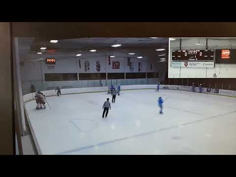 Forehand-backhand goal off 2 on 1