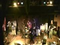 Playing drums behind Amy Ward at Rhythms