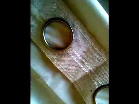 how to attach curtain rings