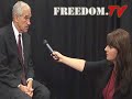 Pascha Derkavics interviews Ron Paul for Freedom.tv