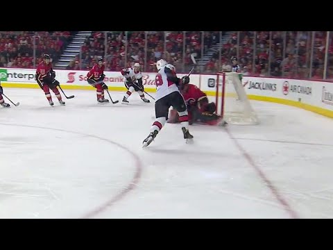 Video: Dzingel roofs it for Sens 5th goal, Smith gets yanked