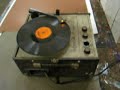 RECORD PLAYER BLUE BIRD