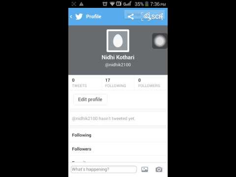 how to logout of twitter on android