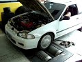 Honda Civic Vti @ Dinamometro da Fast Break Honda Civic Vti @ Dinamometro da Fast Break